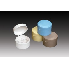 Plasdent ROUND STYLE COTTON ROLL HOLDER - BEIGE